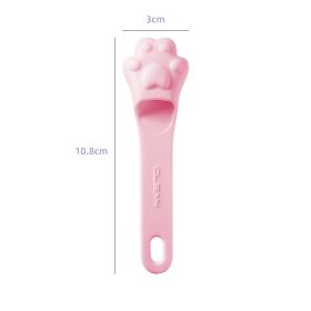 Dog Finger Toothbrush Small Dog Cleaning (Color: Pink)